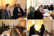 جلسه تقدیر از فعالان فرهنگی مراکز بهداشتی درمانی  و تفسیر قرآن کریم در شبکه بهداشت و درمان اسلامشهر  برگزار شد